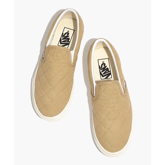 Vans Shoes - Madewell x Vans Unisex Slip-On Quilted Sneakers